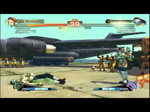 SSF4 AE 2012 Ranked: Teknique San (Cammy) vs GERMAN LUGER (Vega)