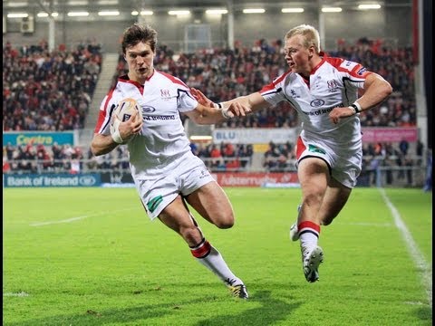 Excellent Mike Allen Try Ulster v Benetton Treviso 27th Sept 2013