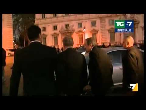 Tg La 7 - SPECIALE CRISI DI GOVERNO -13/11/11