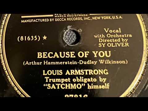 Because Of You - Louis Armstrong 1951
