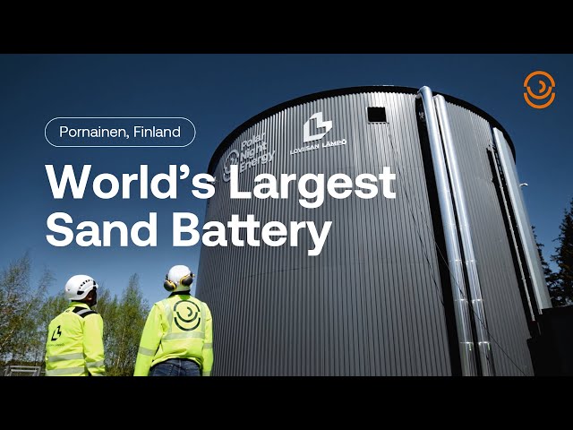 World's Largest Sand Battery