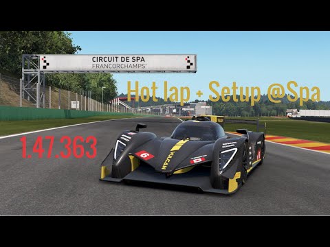 Project Cars 2 RWD P30 WR @Spa | 1.47.363 + Setup