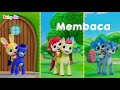 Membaca Lagu Belajar Mengeja Untuk Anak Dan Balita Kuku Dada Kuda Ruru Sasa Rusa BabyZu