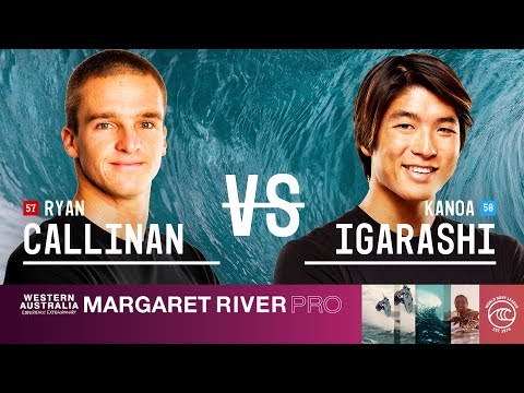 Ryan Callinan vs. Kanoa Igarashi - Round of 16, Heat 8 - Margaret River Pro 2019