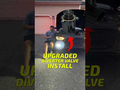 Upgraded DIVERTER VALVE Install - EA888 2.0T Audi A4 🏎️💨