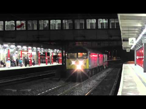 57008/57002 6k73 Sellafield - Crewe flasks, 2nd February 2015 THRASH !