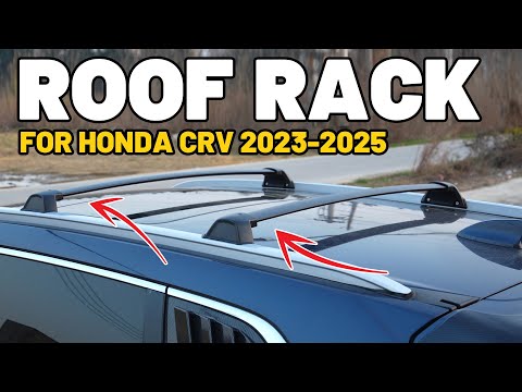 Install Roof Cross Bars on Your Honda CR-V in Minutes!