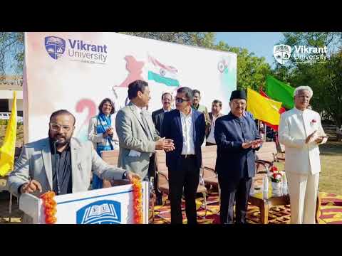 Republic Day Celebration - 2025 at Vikrant University Gwalior.