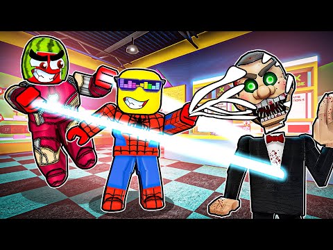 MR. FUNNY vs SPIDERMAN & IRON MAN