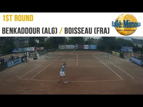 BENKADDOUR (ALG) vs BOISSEAU (FRA) Round 1 - Court 13