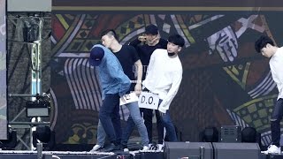 161008 DMC festival rehearsal EXO - Lotto (백현 focus)