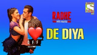 Download lagu DIL DE DIYA: Radhe Your Most Wanted Bhai -  Video Song | @BeingSalmanKhan | Disha Patani mp3