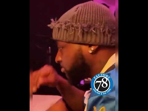 #Davido teasing unreleased #fuji  song 😎 How’s this sounding? #afrobeats #factory78
