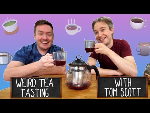 Weird Tea Taste Test with @TomScottGo
