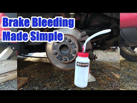 Brake Fluid Change/Bleeding Made Wicked Simple| DIY | How to do it yourself | One Person Job
