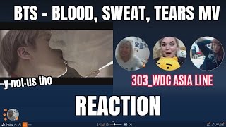 [Reaction] BTS - Blood, Sweat and Tears (피 땀 눈물) MV | ASIA LINE