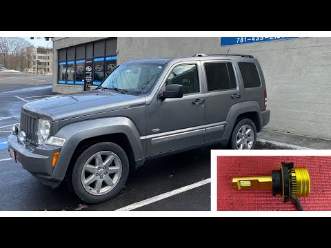 Jeep Liberty Lucas Lighting H13 L3 LED Headlight Bulb Upgrade