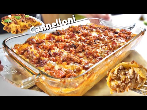 CANNELLONI al Ragù 🍝 piatto della Domenica