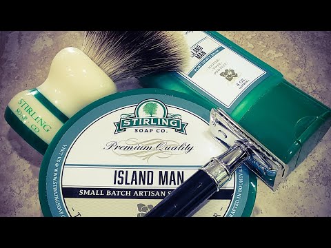 Stirling Island Man and Shaving Brush Review!