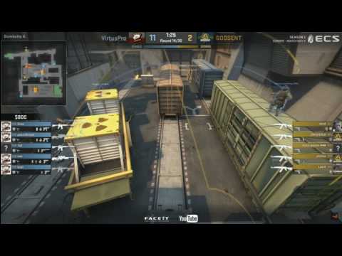 Lekr0 Insane 1v3 Clutch | ECS S3 | CS:GO