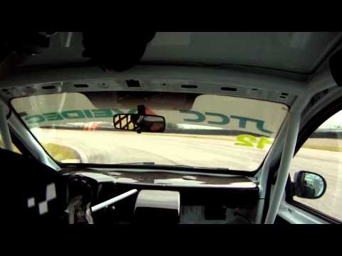 JTCC Clio Cup Race1 Sturup Raceway Start Incident.