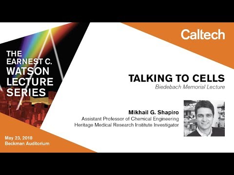 Talking to Cells - M. Shapiro - 5/23/2018 - YouTube