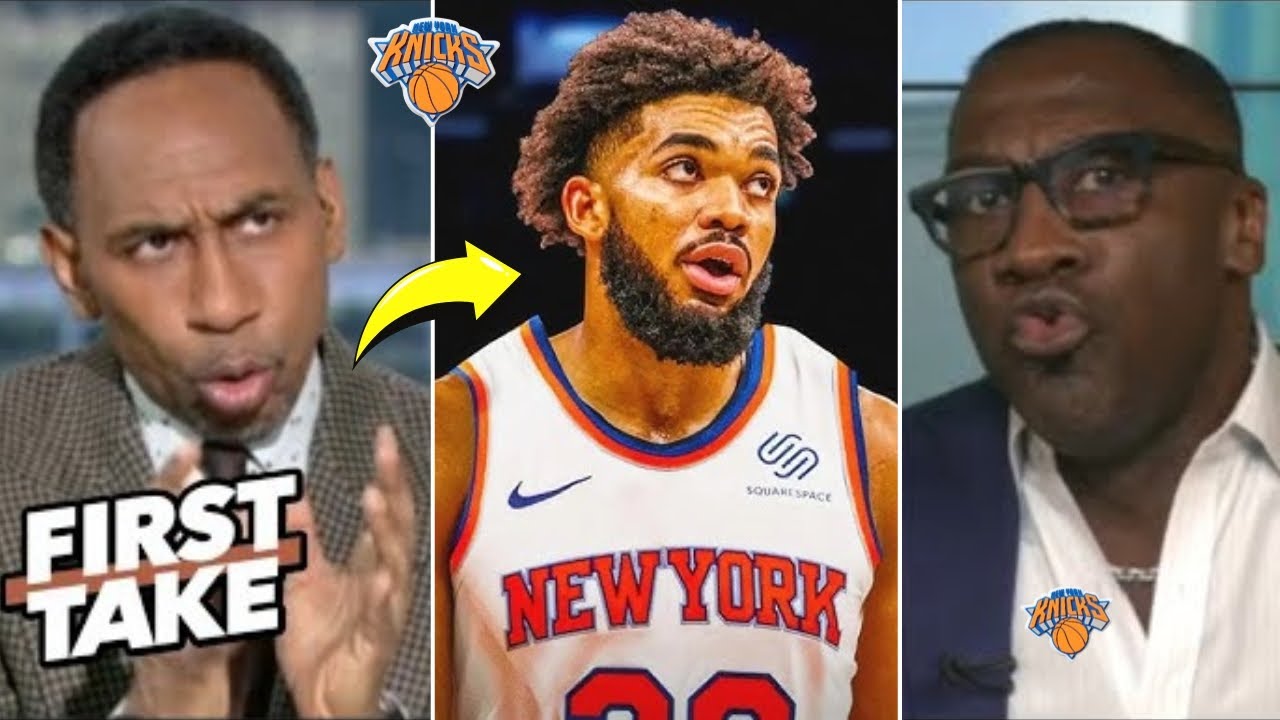Best Trade EVER!’ Stephen A  & Shannon React to Knicks Landing Karl Anthony Towns!