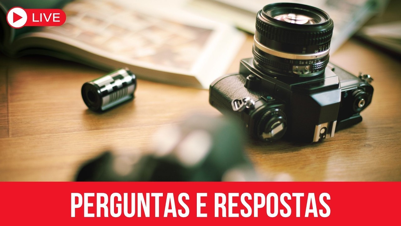 Fotografia Sem Enrolação: Live Rápida de Perguntas e Respostas Técnicas