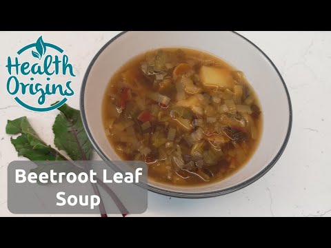 Beetroot Leaves Soup (vegan)