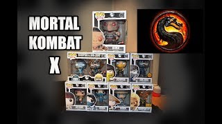 MORTAL KOMBAT Funko Pop COLLECTION! Unboxing & review! Goro, Scorpion,Sub-zero,Kitana,Liu Kang,etc
