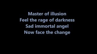 Rhapsody of Fire- Rage of Darkness(lyrics)
