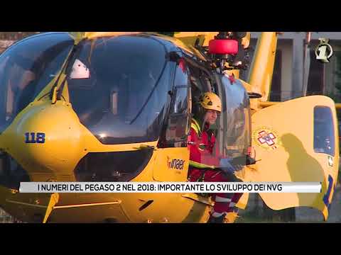 I numeri del Pegaso 2 nel 2018, importante lo sviluppo dei nvg