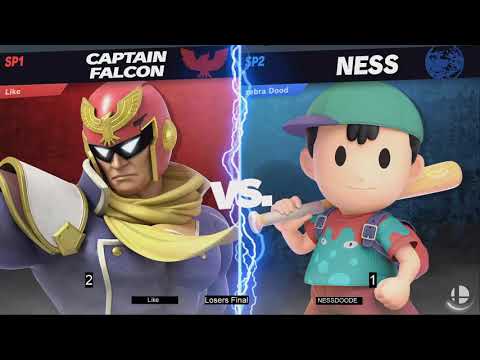 PPW 2 - Like(Captain Falcon) Vs. Zebra(Chrom, Ness) - Losers Final