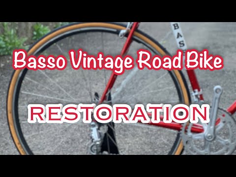 Basso VINTAGE Road Bike RESTORATION #fahrrad #bicycle #steelbike #bicicleta #bicidacorsa