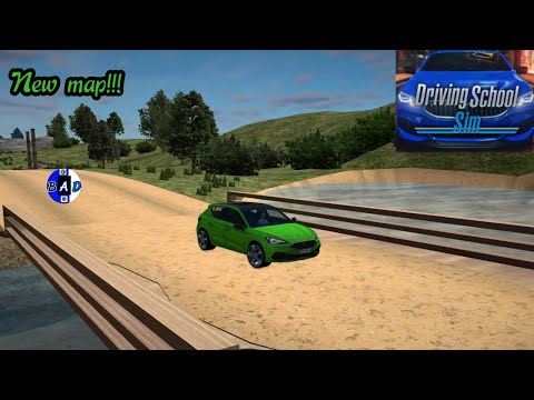 Driving school sim new update//offroad map//driving school sim new rome map update gameplay//B.A.D