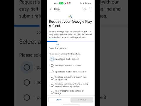 Google Play store Refund trick 2025  #shorts