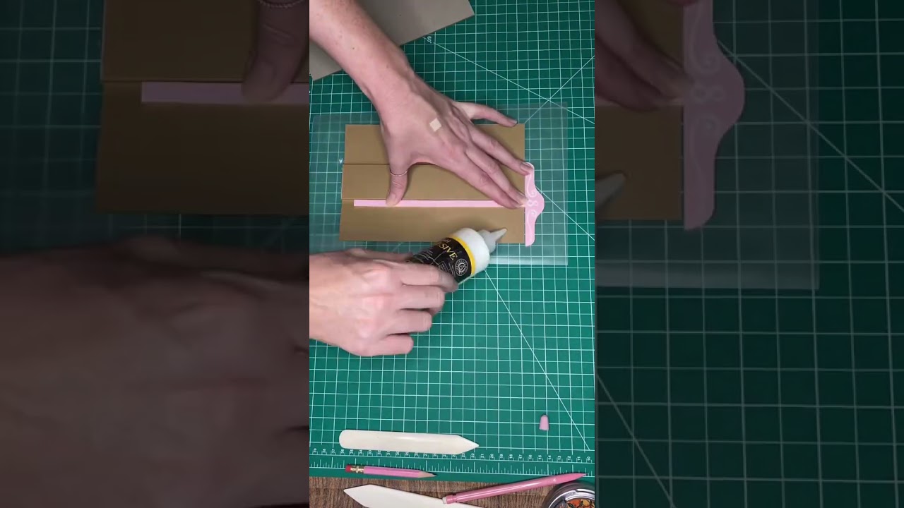 Making cases 🤍 #bookbinding #rebinding #tutorial