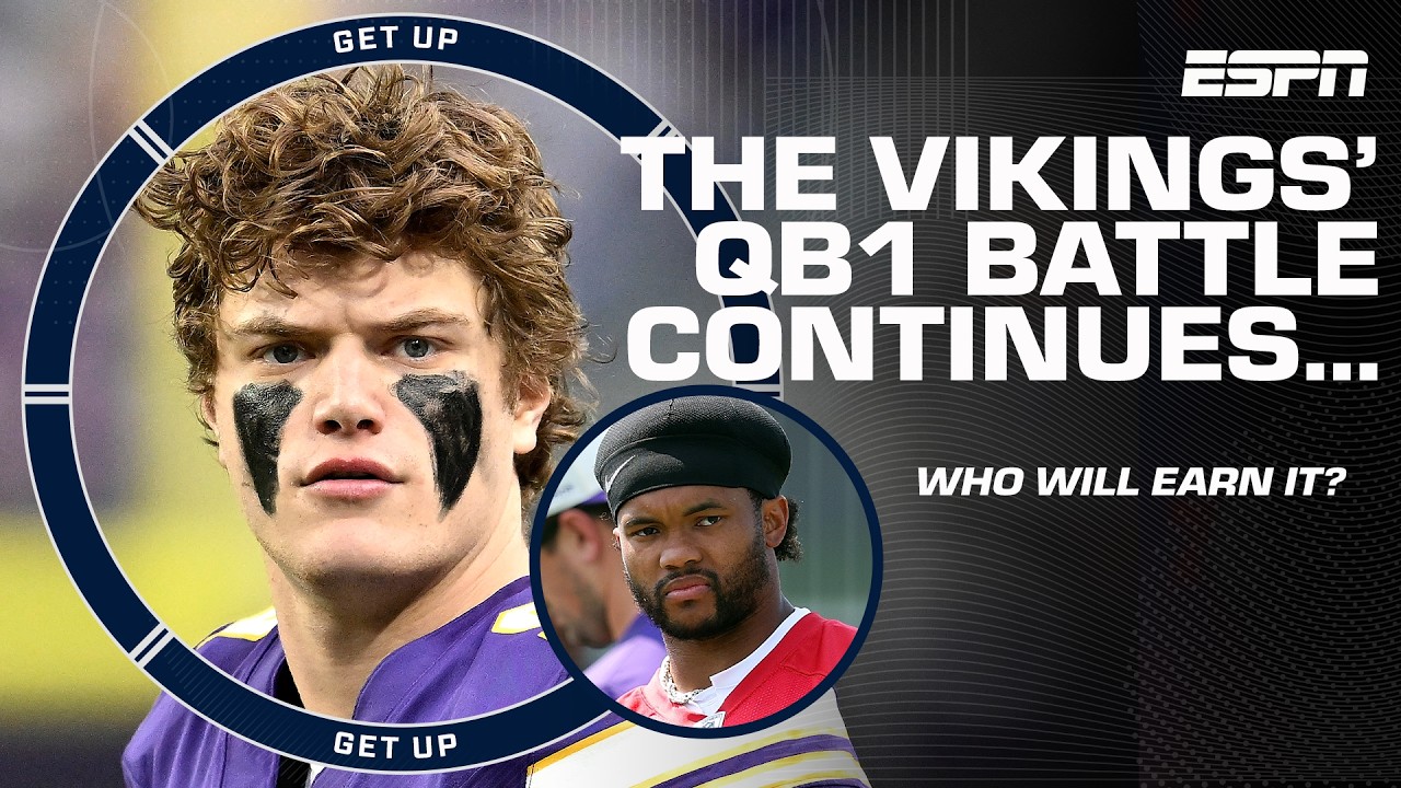 The SOLUTION to the Vikings picking between Kyler Murray & J.J. McCarthy for the QB1 job 👀 | Get Up