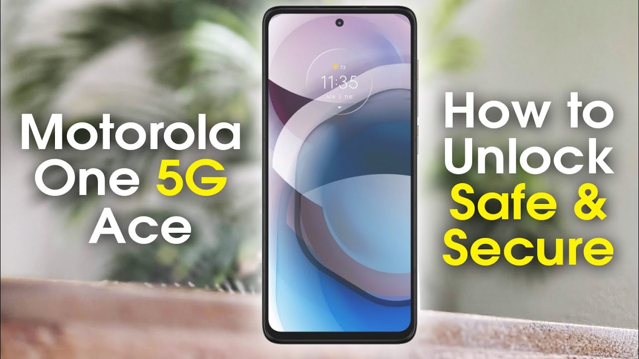 Motorola One 5G Ace How to Unlock Safe & Secure |  h2techvideos