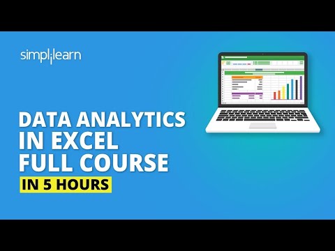 Data Analytics In Excel Full Course | Data Analytics Course For Beginners | Simplilearn