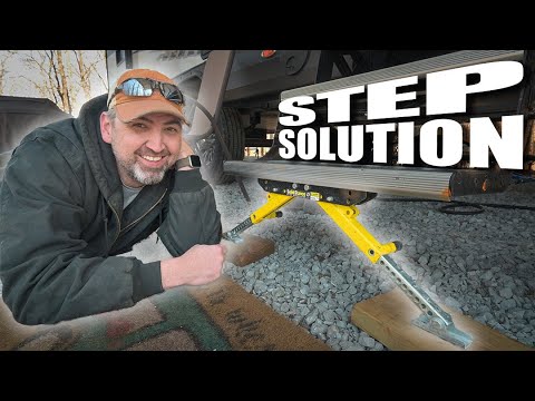Tired of Bouncy Steps? - Lippert Solid Stance Stabilizer