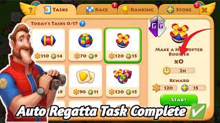 Township Script Auto Regatta Tasks Complete || How To Complete Regatta Task