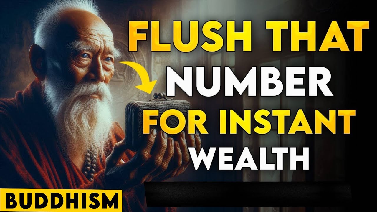 PROVEN FLUSH THIS NUMBER DOWN YOUR TOILET AND BECOME A MILLIONAIRE | BUDDHISM | BUDDHIST STORY