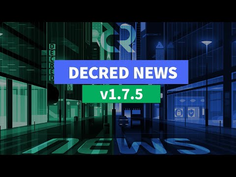 Decred News Update - Brazil's future President uses time-stamping,  LTC Markets on DEX, Dcrd v1.7.5