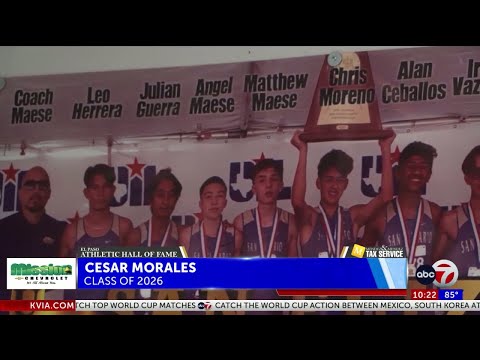 San Elizario’s Cesar Morales inducted into El Paso Athletic Hall of Fame