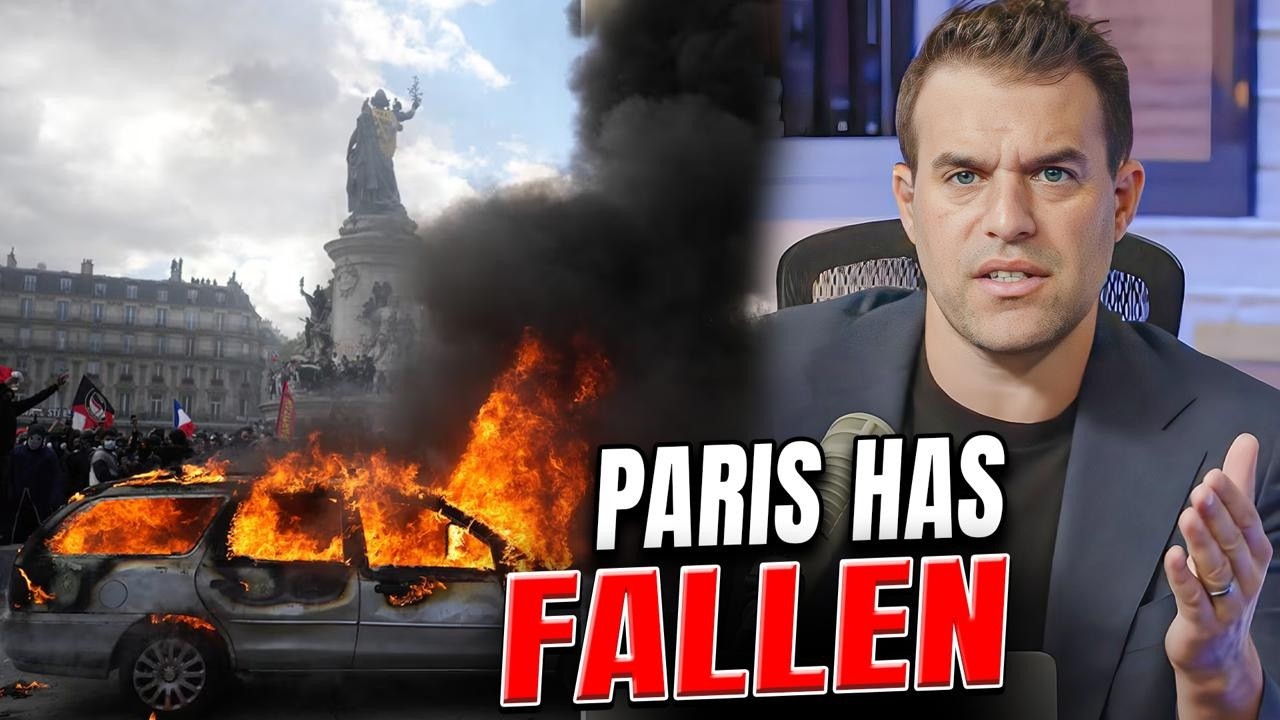 Migrant Invaders Join Forces With ANTIFA to Burn Down Paris