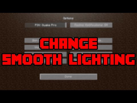 MaxGamer7 - How To Turn Smooth Lighting On & Off In Minecraft! - How To Enable/Disable Smooth Lighting!