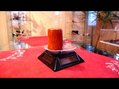 Pipa radica e ulivo poker fatta a mano - www.paronellipipe.it