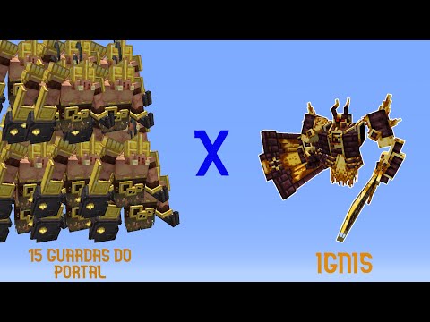 15 Portal Guards x Ignis - Minecraft Mob Battles - Minecraft Mob Battle