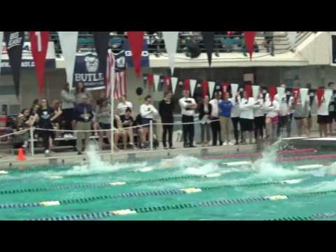 Men's 100 fr B final Big East 2017